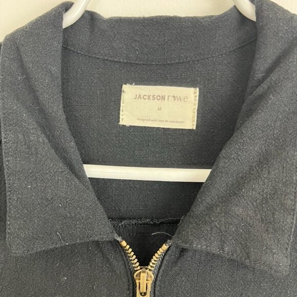 Jackson Rowe Black Zip Coretta Romper - Picture 5 of 8